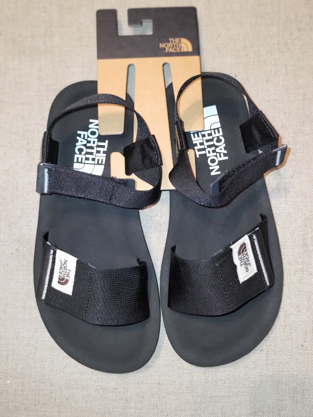The North Face Black Adjustable Strap Women's Sandals